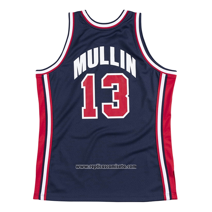Camiseta USA 1992 Chris Mullin #13 Azul